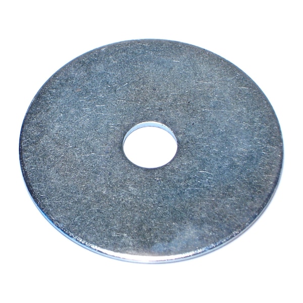 Midwest Fastener Fender Washer, For Screw Size 3/8" , Steel Zinc Plated Finish, 10 PK 31528 - main